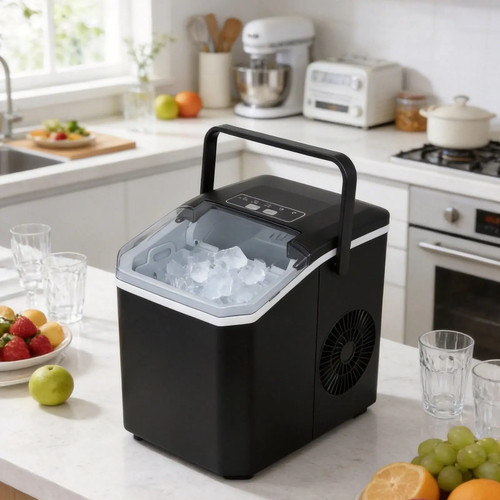 Portable ice maker countertop - ice,
