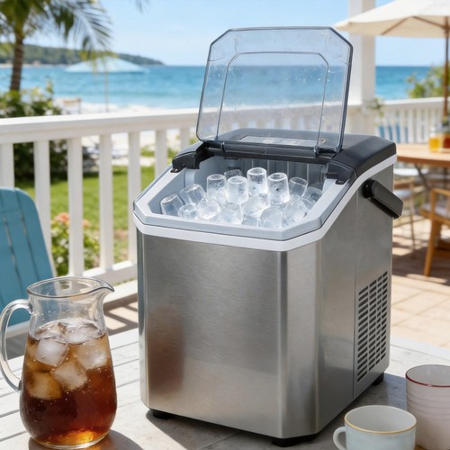 Portable countertop ice maker - countertop,