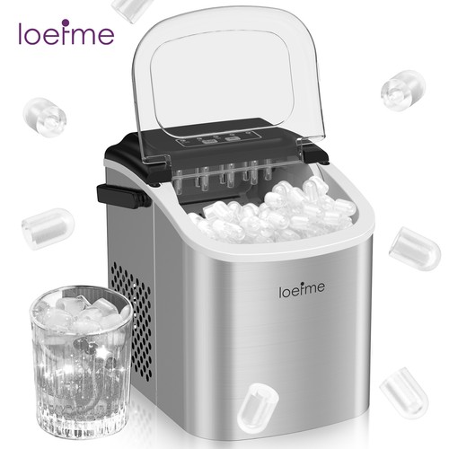 Stainless steel ice maker - ice,