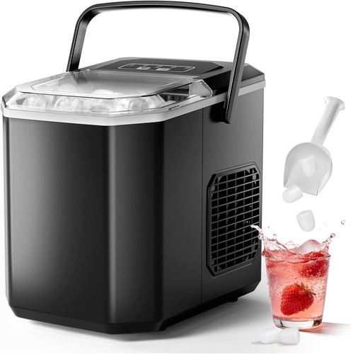 Portable ice maker - ice,