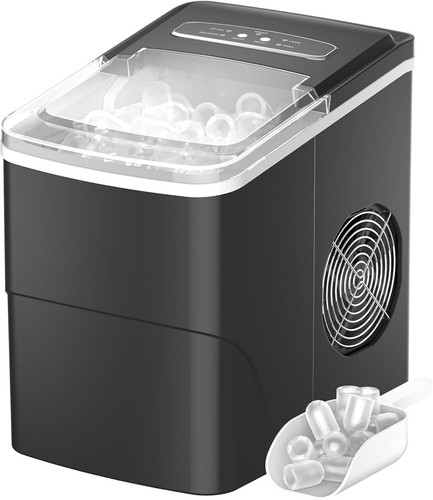 Ice maker machine counter - ice, top