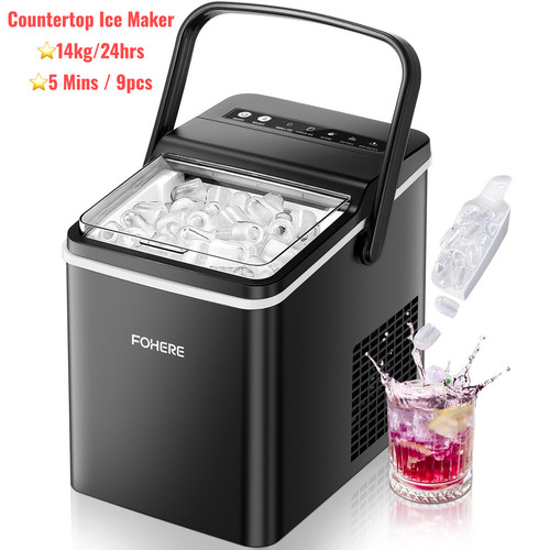 Countertop ice maker - ice,