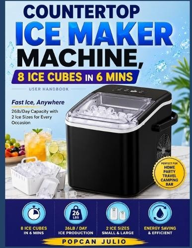 Popcan julio countertop ice - popcan,