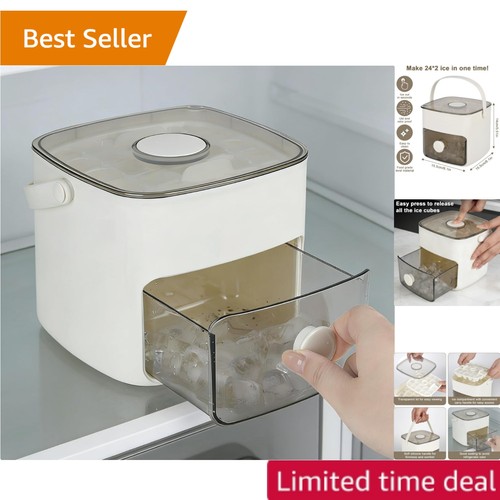 Ice cube maker easy press - cube,