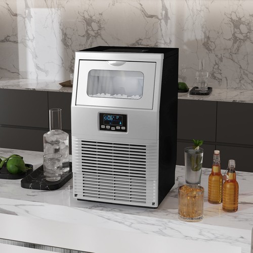 Homcom commercial ice maker - commercial,