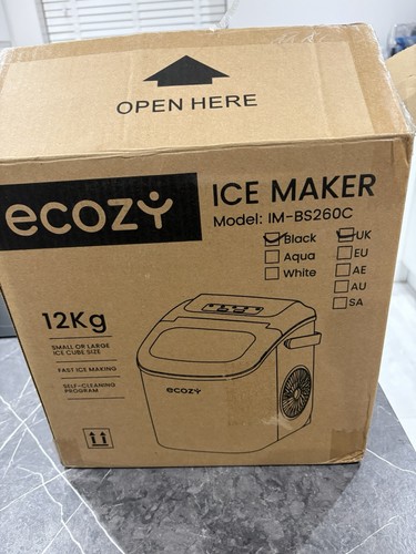 Ecozy ice maker machine - maker,