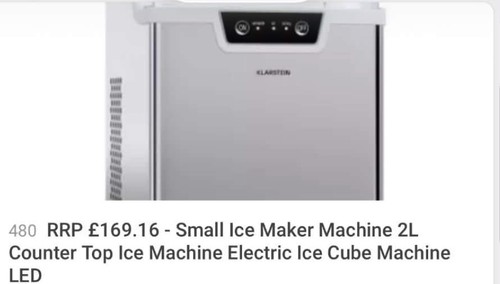 Klarstein countertop ice maker - klarstein,