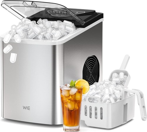 Stainless steel ice maker - steel,