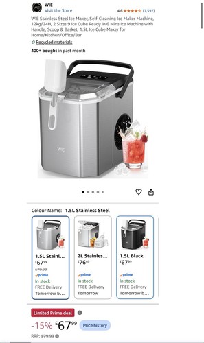 Wie wi26ukb c201 - wie, countertop