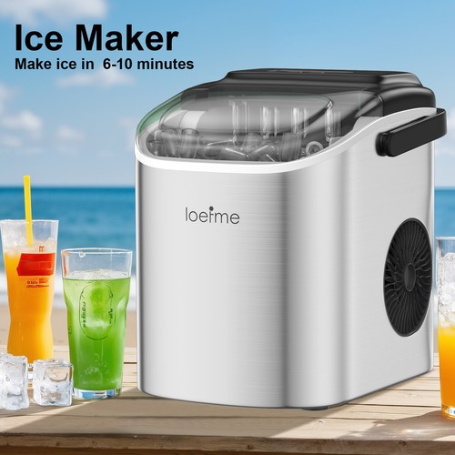 Stainless steel ice maker - steel,